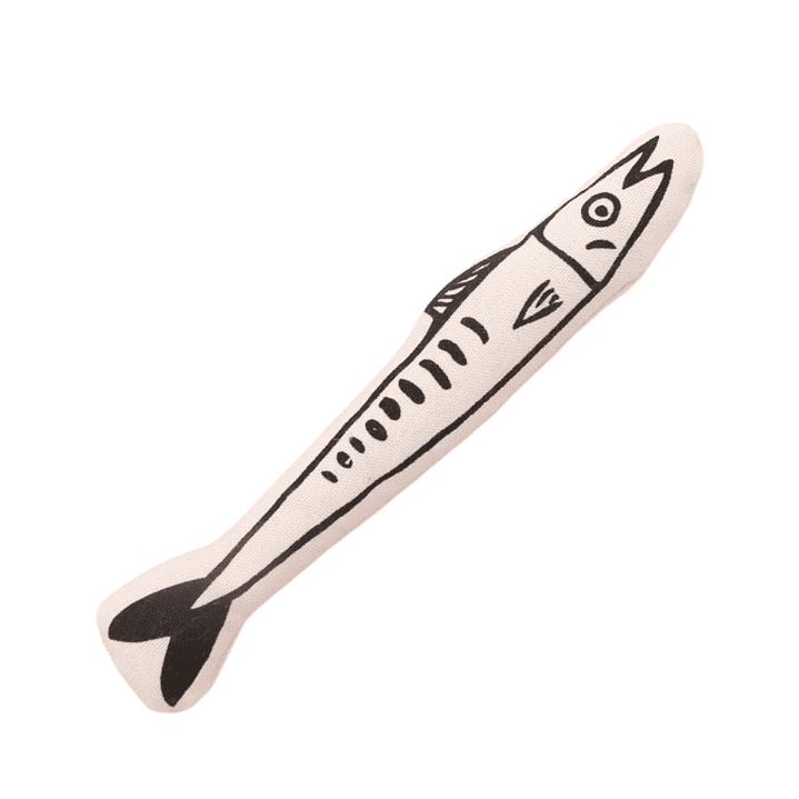 Peluche con catnip para gatos estilo dibujo  1