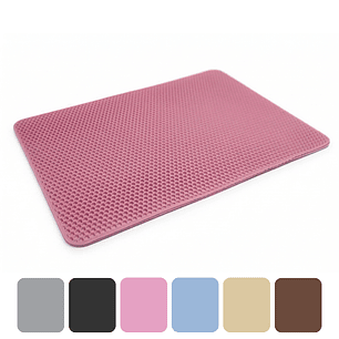 Alfombra Sanitaria Gato Doble Capa Recolectora de Arena