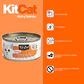 Lata Alimento Gato KitCat Atún y Salmón en Salsa 70g - Miniatura 2