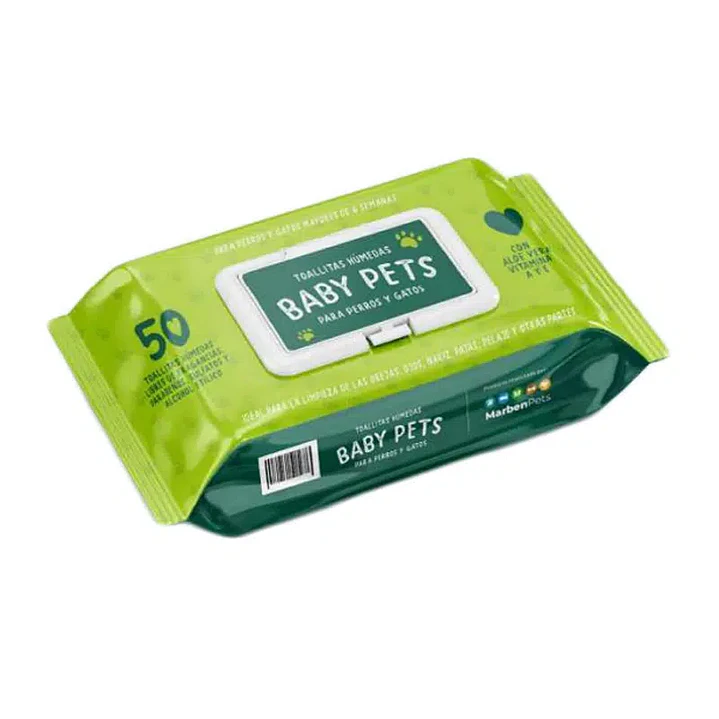 Toallitas húmedas Aloe vera baby pets  1