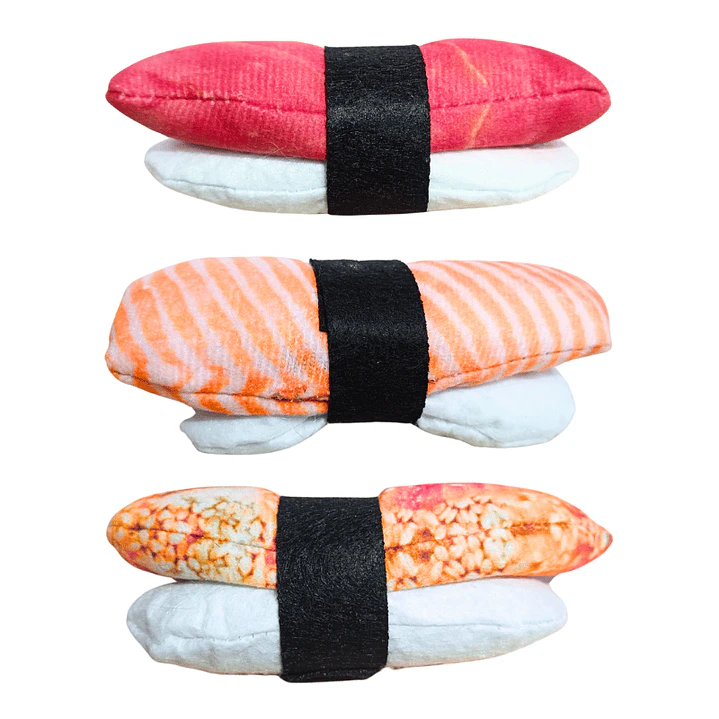 Juguete sushi con catnip (peluche) 2