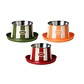 Comedero Elevado Antihormigas para Gatos 450 ml | Plato de Acero Inoxidable Removible - Miniatura 1