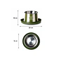 Comedero Elevado Antihormigas para Gatos 450 ml | Plato de Acero Inoxidable Removible - Miniatura 2