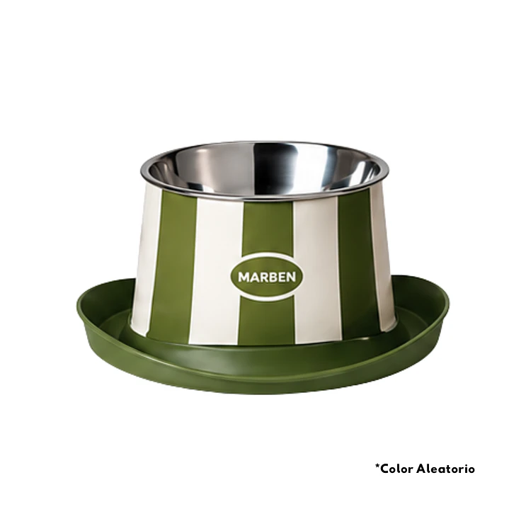 Comedero Elevado Antihormigas para Gatos 450 ml | Plato de Acero Inoxidable Removible 3