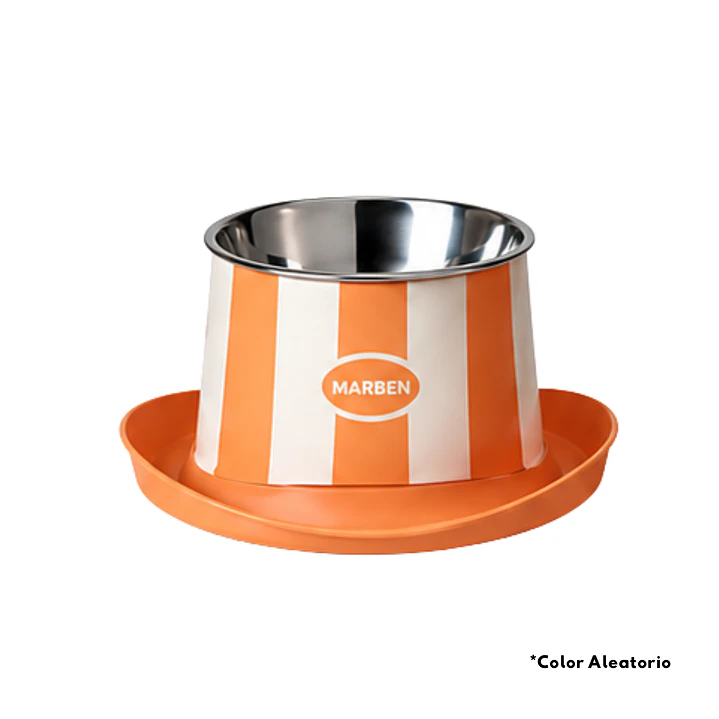 Comedero Elevado Antihormigas para Gatos 450 ml | Plato de Acero Inoxidable Removible 4