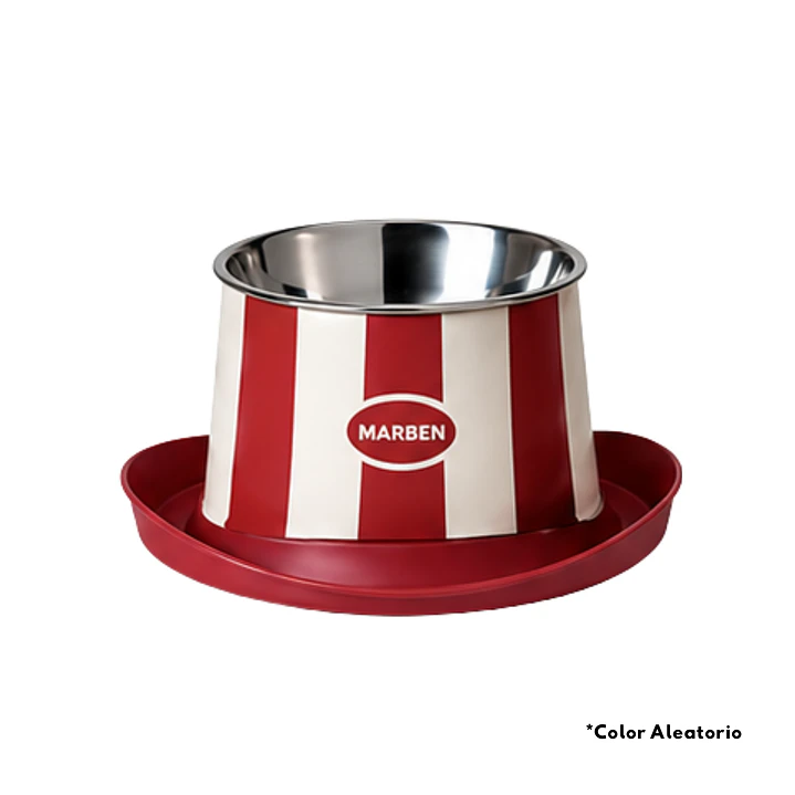 Comedero Elevado Antihormigas para Gatos 450 ml | Plato de Acero Inoxidable Removible 5