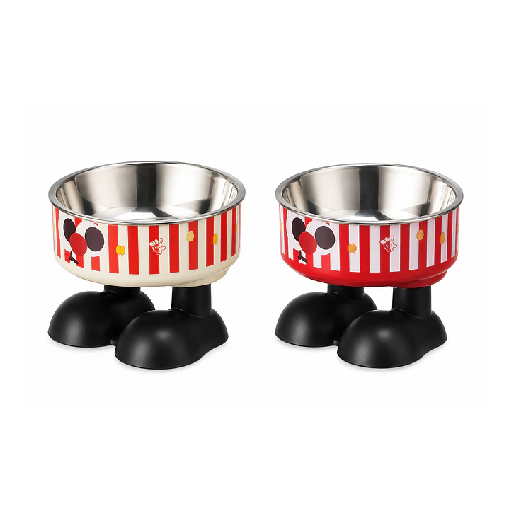 Plato Elevado Patitas para Gatos y Mascotas 450 ml | Plato de Acero Inoxidable Removible 1