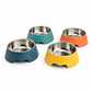Plato para Gato de Colores  – Acero Inoxidable Removible - Miniatura 1