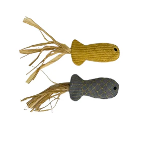 Juguete pescadito con catnip para gatos 