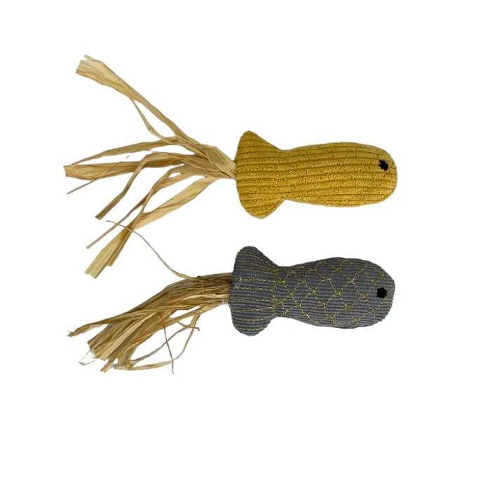Juguete pescadito con catnip para gatos  2