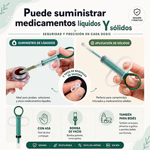 Jeringa Dosificador De Medicamentos Gatos Perros Mascotas Color Al Azar