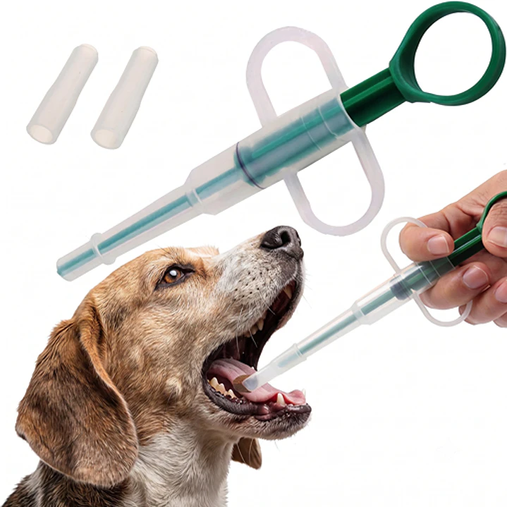Jeringa Dosificador De Medicamentos Gatos Perros Mascotas Color Al Azar 5