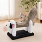 Rascador para Gatos con Cabeza de León | Poste de Sisal Antiestrés 51 cm - Miniatura 3
