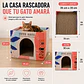 Casa Rascadora para Gatos de 2 Pisos con Doble Rascador - Miniatura 2