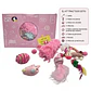 Kit de 15 Juguetes ROSADOS para Gatos - Ratones, Pelotas, Plumas y Varilla - Miniatura 2