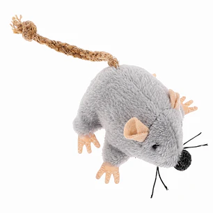 Juguete Ratón de Catnip para Gatos 8 cm - con Hierba Gatera Natural
