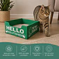 Arenero Desechable para Gatos | Baño Ecológico Portátil para Viajes, Tránsito y Hogares Temporales - Miniatura 3