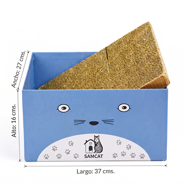 Rascador para Gatos | Cama, Refugio y Rascador 37 cm 2