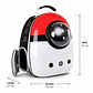 Mochila Bolso Transporte para Gatos Pokebola - Miniatura 3