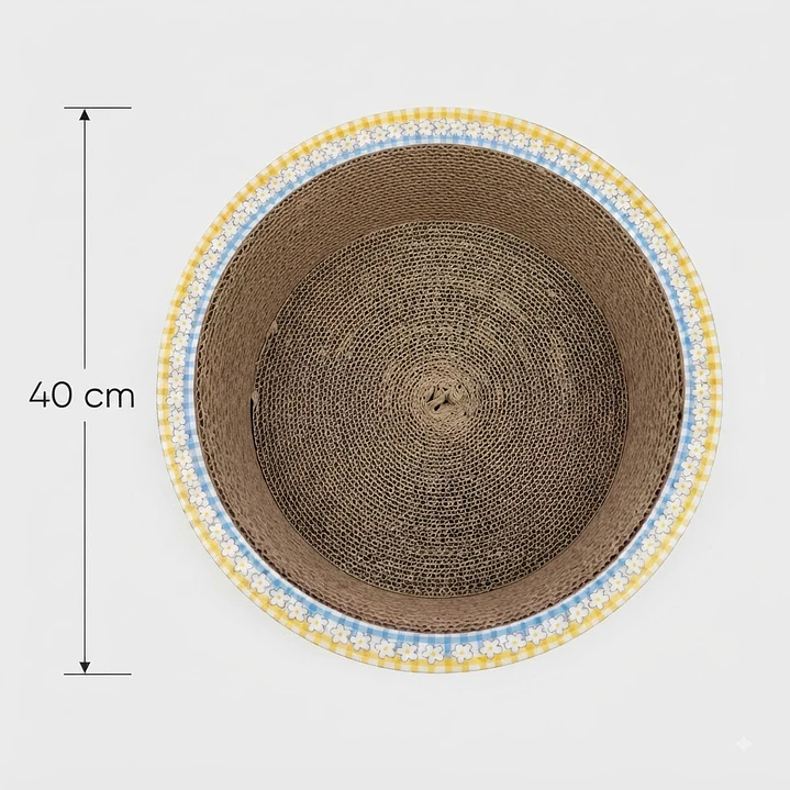 Rascador cuenco para gatos 40 cm diámetro  3