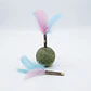 Pelota de catnip con plumas y palitos de hierba gatera  - Miniatura 1