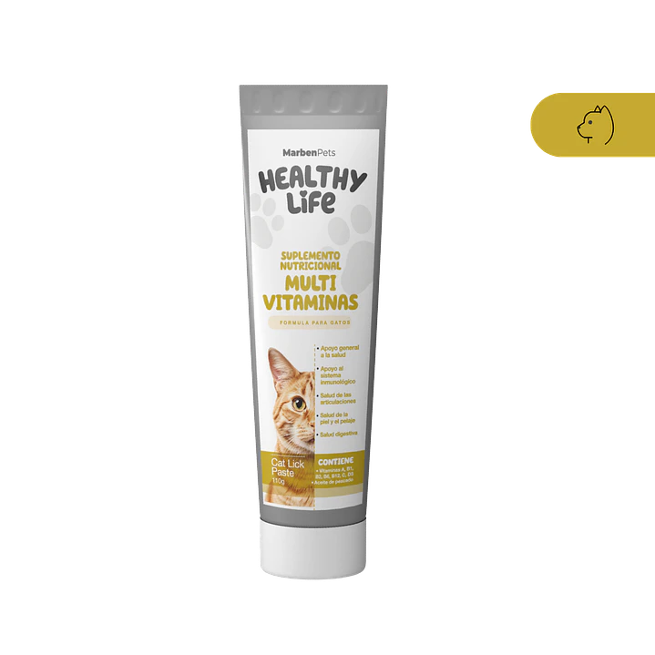 Pasta multi vitaminas para gatos Healthy Life 1