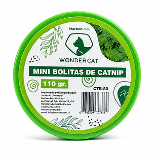 Juguete para Gato Mini Bolitas de Catnip - 110 grs.