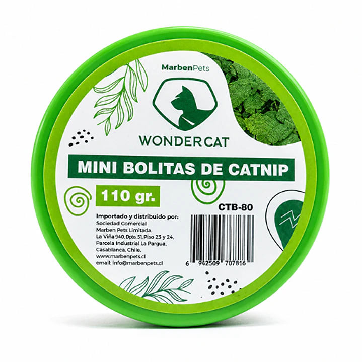 Juguete para Gato Mini Bolitas de Catnip - 110 grs. 2