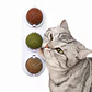 Juguete Antiestrés Triple bolitas de Hierba Gatera- 90 gr de catnip - Miniatura 3