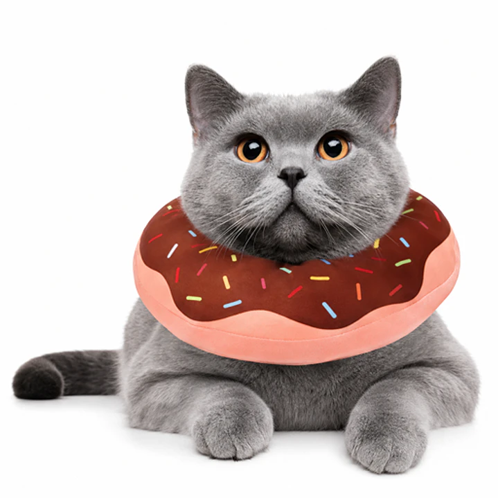 Collar Isabelino para Gato - Dona Ajustable Talla S 1