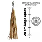 Vara 3 presas intercabiables Juguete gato - Mosca, Pompones y Tiras - Miniatura 3