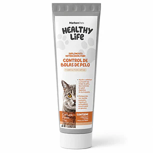Pasta Control de Bolas de Pelo Gatos Healthy Life - Marben Pets 