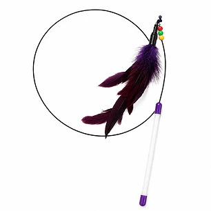 Vara de Juguete para Gato - Plumas