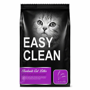 Easy Clean 8kg Gato - Aglutinante Bentonita Lavanda