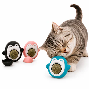 Juguete con Bola de Catnip Pinguino 28 g – Wonder Cat