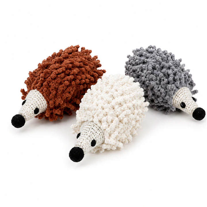 Juguete Peluche Erizo con Catnip - 10 Cm 1