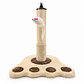 Rascador Torre Gatos con Ratoncito de Juguete - 42 cms Alto - Miniatura 1