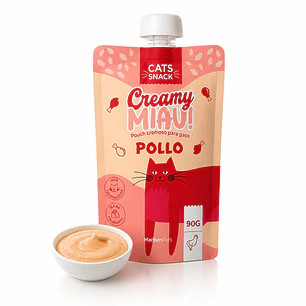 Cats Snack Creamy Miau! Pouch Pollo - 90gr Marben Pets