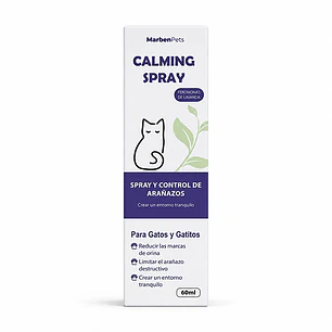 Spray Calming Antiarañazos Para Gatos - 60 ML Marben Pets
