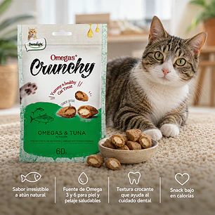 Galleta Rellena Crunchy de Atún con Omega - 60 Gr. Dentalight