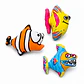Juguete para Gato Diseño Peces  - Con Hierba Gatera - Miniatura 1