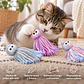 Juguete Diseño Pulpo Para Gato - Miniatura 2