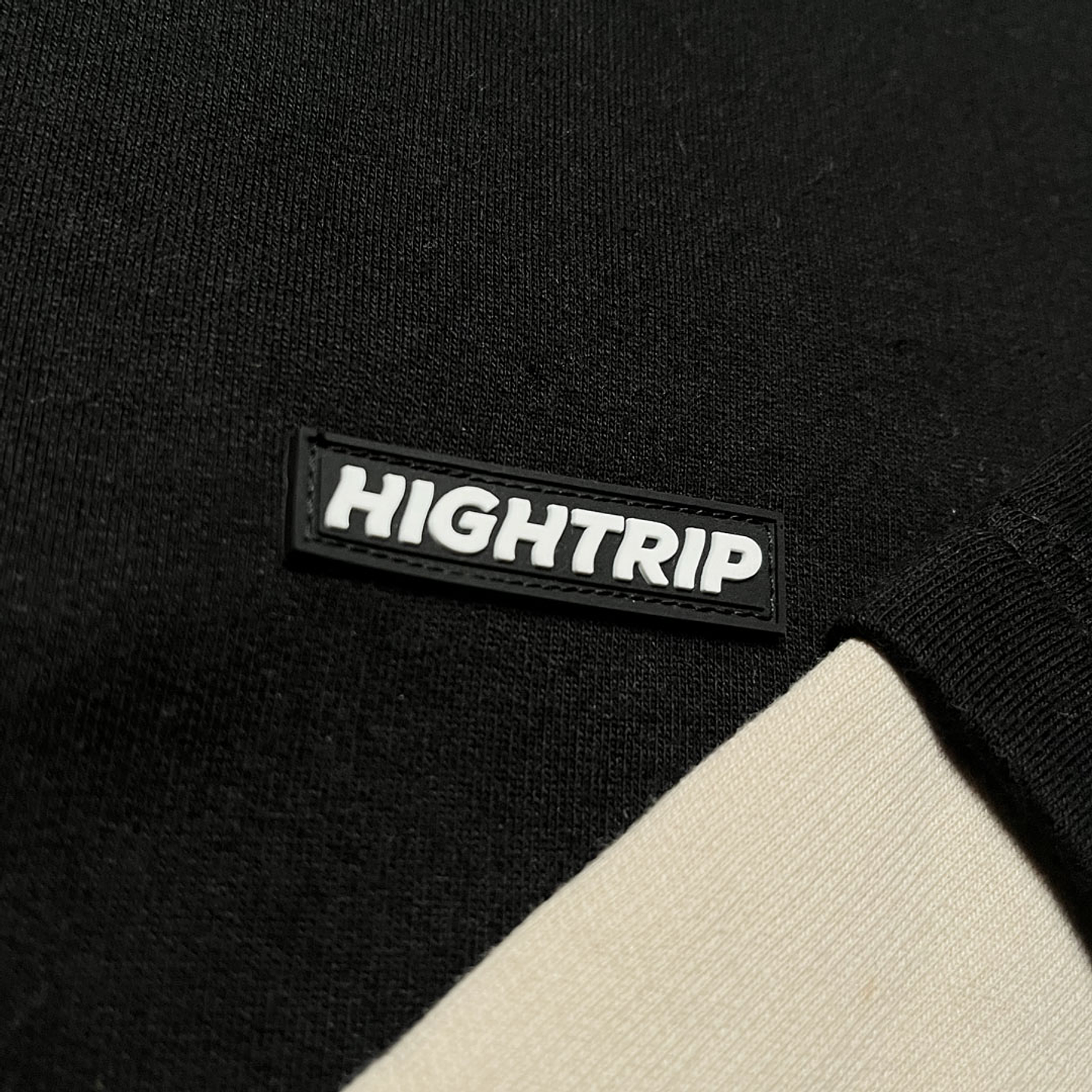 Poleron Hightrip Hoodie Black/Beige 3