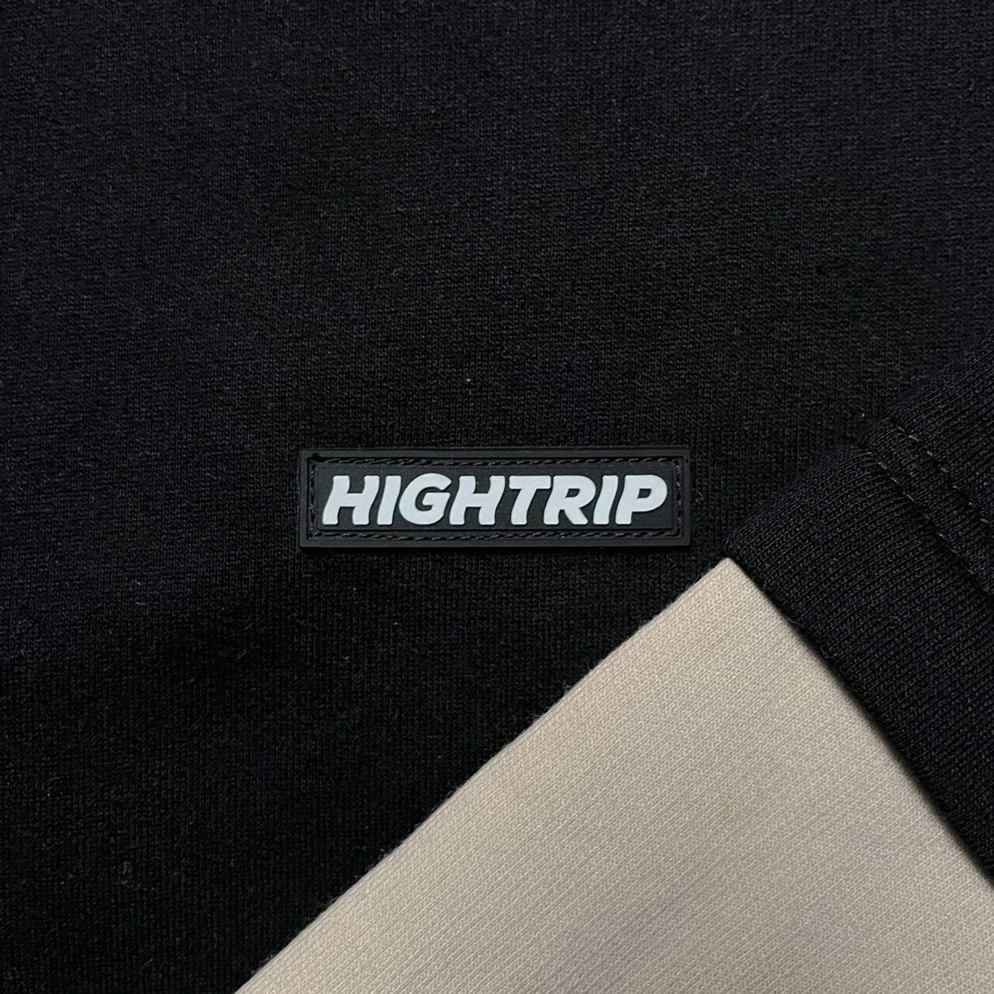 Poleron Hightrip Hoodie Black/Beige 4