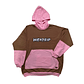 Poleron Hightrip Hoodie Entre Nubes Pink/Brown - Miniatura 2