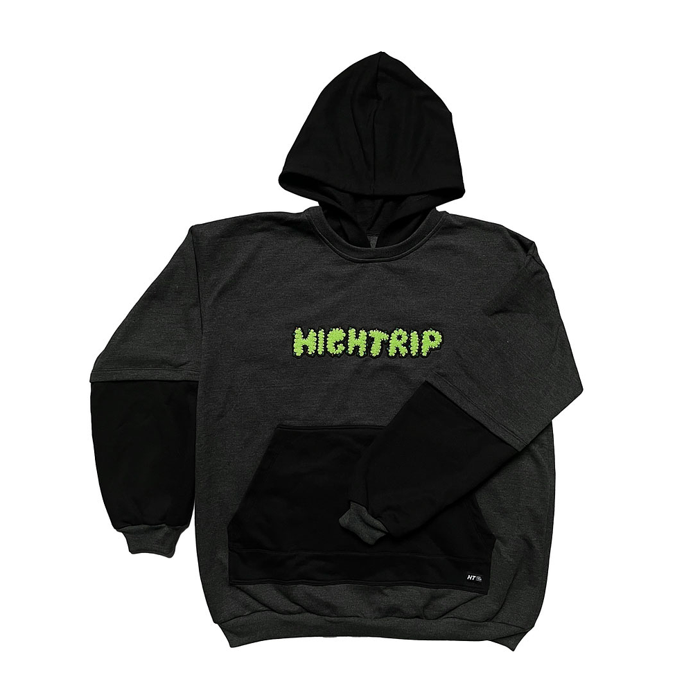 Poleron Hightrip Hoodie Cogollo Black