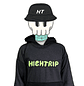 Poleron Hightrip Hoodie Cogollo Black - Miniatura 1