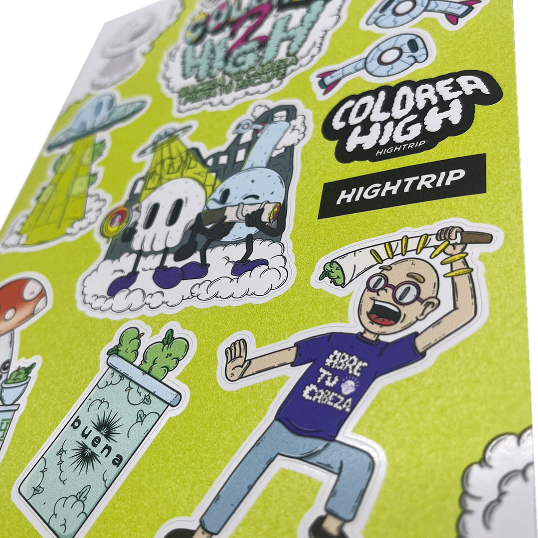 Sticker sheets Hackea tu cabeza 2