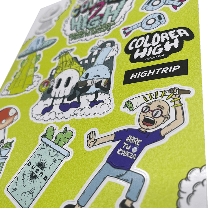 Sticker sheets Hackea tu cabeza 2