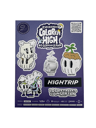 Sticker sheets Germina y Pinta